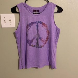 Peace Sign Tank!